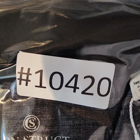 Construct Shirt Mens XXXL Black Long Sleeve Jersey Knit Textured Henley *NWT* - Picture 10 of 10